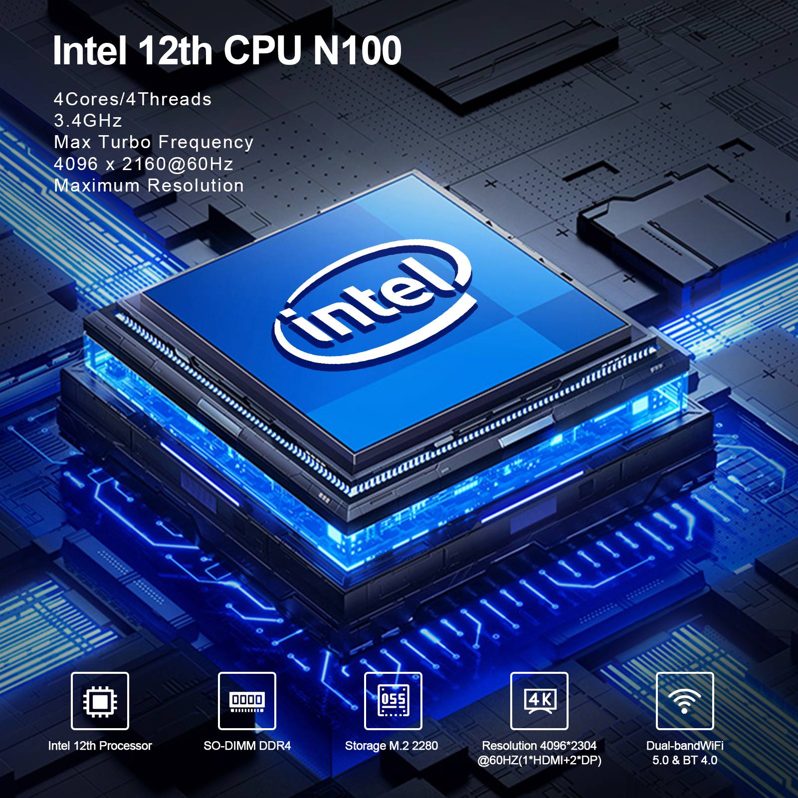 Intel 12th Gen N100 Processor