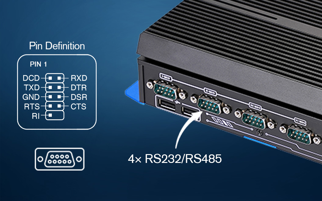 Multi RS232/485 COM