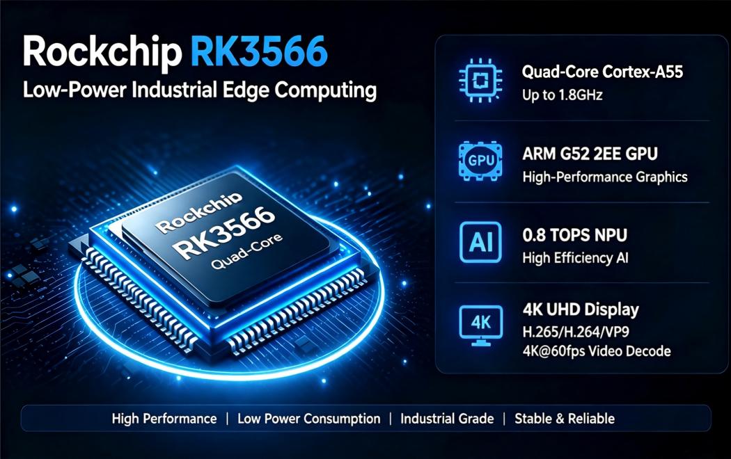Rockchip RK3566 Quad-Core Platform